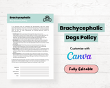 Brachycephalic Dog Grooming Policy
