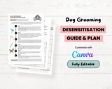 Dog Grooming Desensitisation Guide & Plan