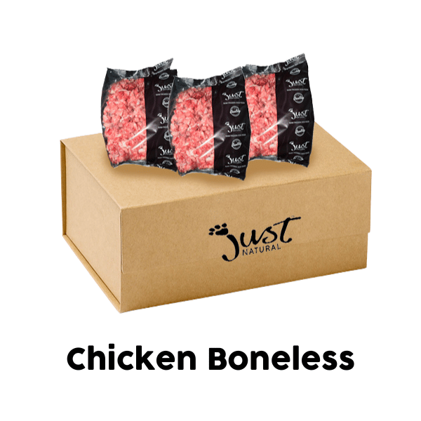 Just Natural Course Mince Raw Dog Food Boxes