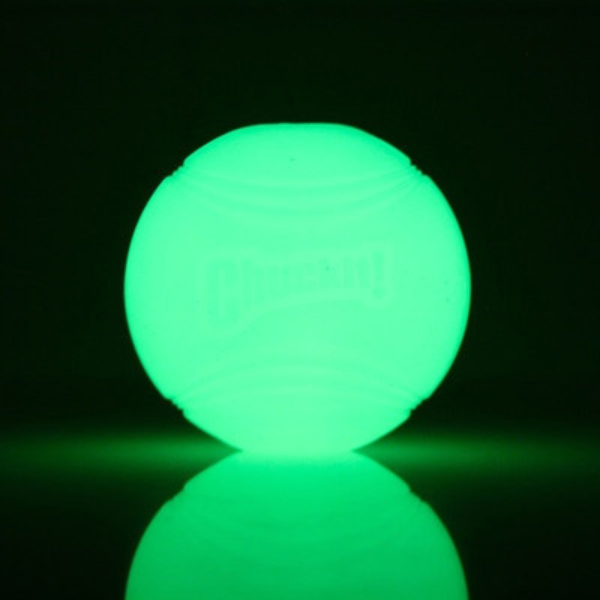 Chuckit! Max Glow Ball Dog Toy