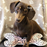 Dalmation/Zigzag Patterned Reversible Bone Toy