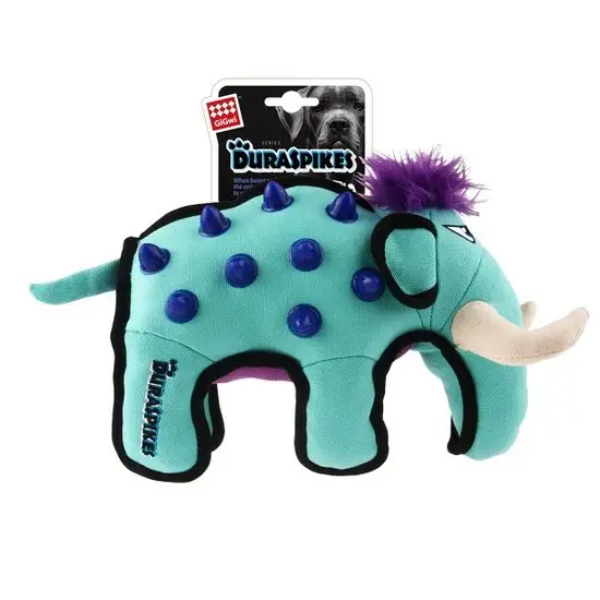 GiGwi Duraspikes Extra Durable Elephant Light Blue