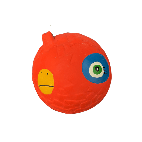 Good Boy Face Ball Dog Toy