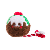 House of Paws Party Animal Christmas Pudding Dog Toy