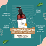 WildWash Hydrating Shampoo for Dry or Flaky Coats