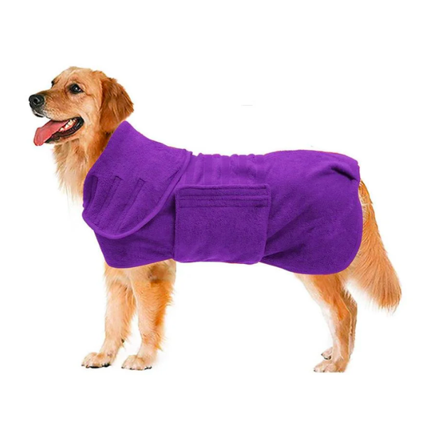 Designs on Dogs Drying Coat Robe
