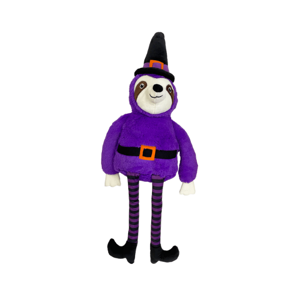 Halloween Witchy Sloth Dog Toy