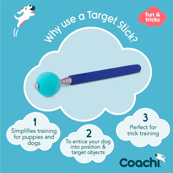 Coachi Target Stick Blue - Underdog Pets