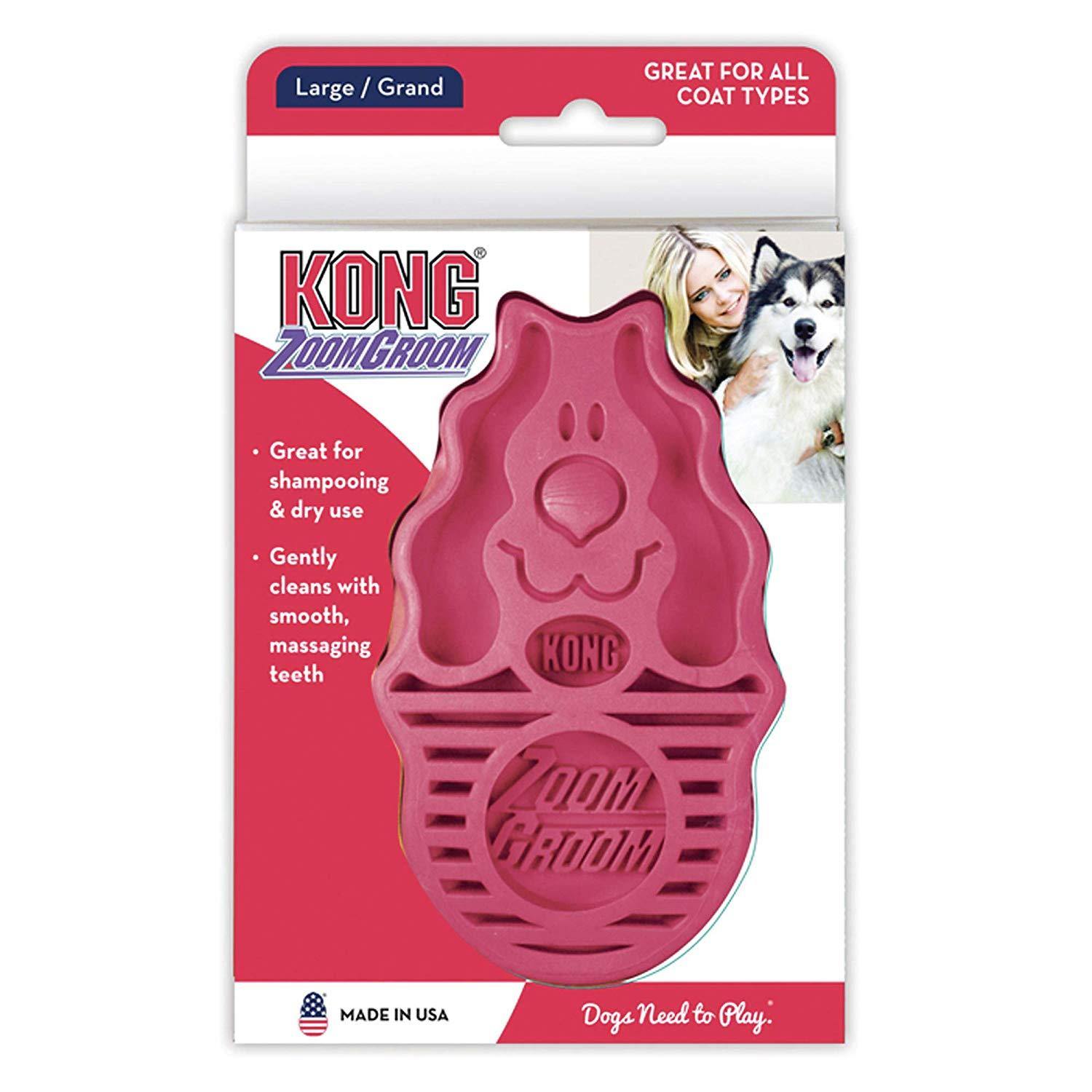 Kong Zoom Groom Dog Brush - Underdog Pets