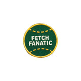 Scout's Honour Fetch Fanatic iron-on patch for dogs