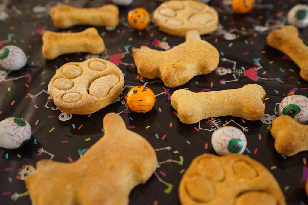 Trick or Treat Halloween Dog Biscuits #TreatThyPooch