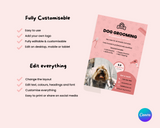 Dog Grooming Poster Advert - Underdog Pets