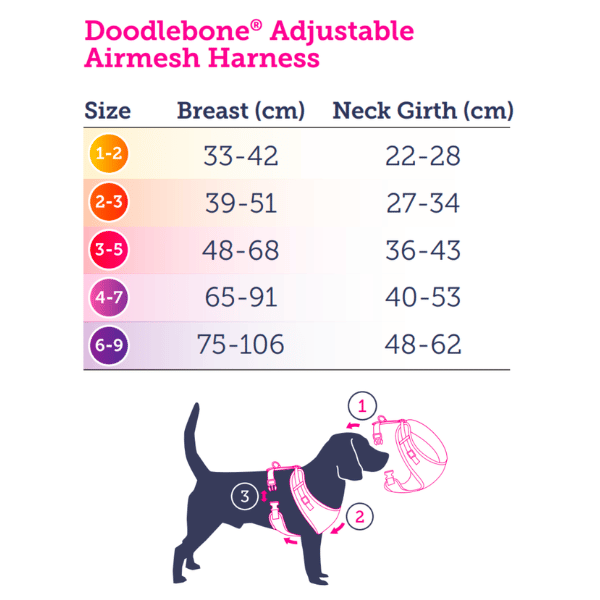 Doodlebone airmesh harness cheap