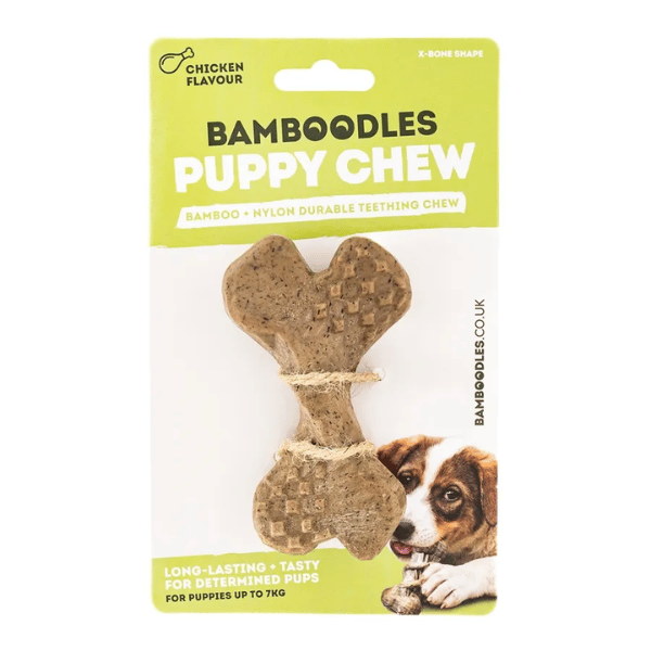 Bamboodles Puppy Nylon Teething Chew Chicken Flavour