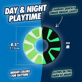 Chuckit! Zipflight Frisbee Glow in the Dark Dog Toy