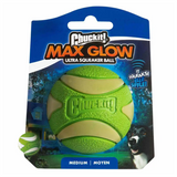 Chuckit! Max Glow Squeaker Ball Dog Toy