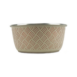 Classic Luxury Weave Embossed Pet Dish, 3 sizes