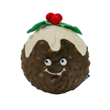 Ancol Bouncing Colin Christmas Pudding Dog Toy