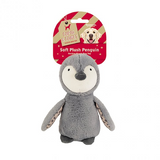 Cupid & Comet Festive Soft Plush Penguin Dog Toy