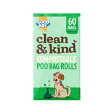 Good Boy Clean & Kind Compostable Poo Bag Rolls