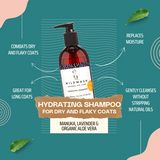 WildWash Hydrating Shampoo for Dry or Flaky Coats