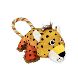 KONG Cozie Tuggz Cheetah Dog Toy