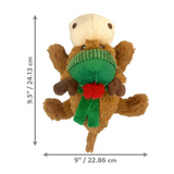 KONG Cozie Holiday Reindeer Dog Toy