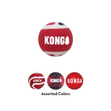 KONG Signature Balls 4pk Assorted Small