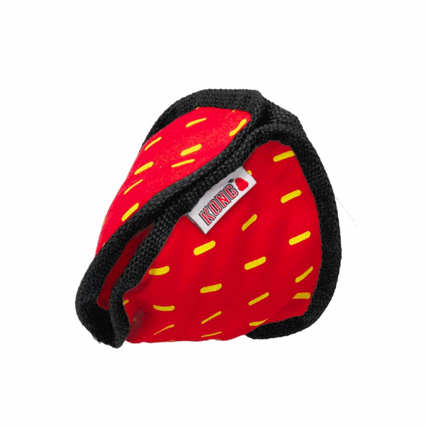 KONG Ballistic Hide N Treat Dog Toy Red Medium
