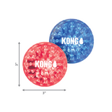 Kong Squeezz Geodz Dog Toy Large 2 Pack