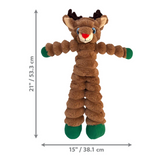 KONG Holiday Shakers Crumples Reindeer XL