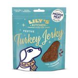 Lily's Kitchen Christmas Festive Turkey Jerky for Dogs 70g