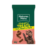 Natures Menu Meaty Treats Beef and Pork