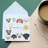 Pawtay Time Dog Card