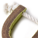 Push Me, Pull Me Ring Eco Dog Toy