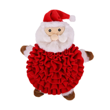 Steve Santa Snuffle Mat Christmas Pet Toy, Red
