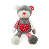 Rosewood Festive Teddy Bear Soft Dog Toy