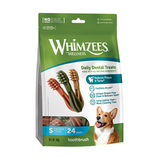 Whimzees by Wellness Daily Dental Toothbrush for Small Dogs 24 Pack - Underdog Pets