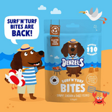 Surf & Turf Bites - Low Cal Training Treats (100g) - Underdog Pets