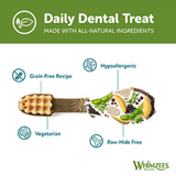 Whimzees by Wellness Daily Dental Toothbrush for Small Dogs 24 Pack - Underdog Pets