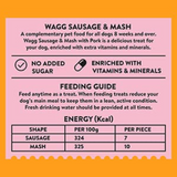 Wagg Dog Treats Sausage & Mash 125g - Underdog Pets