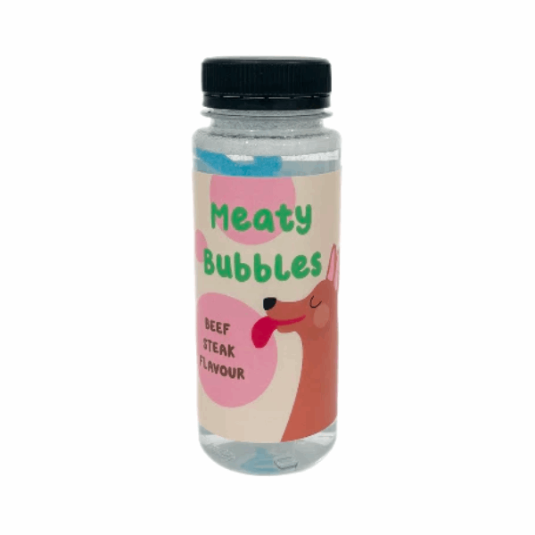 Beef Steak Bubbles for Dogs - Underdog Pets