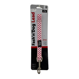 Pink Dotted Dog Lead