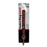 Dog Lead Red Tartan