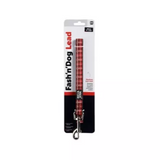 Dog Lead Red Tartan