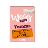 Wagg Yumms Dog Biscuit Treats Chicken 400g