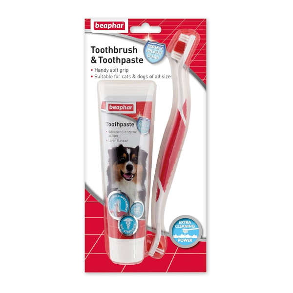Beaphar Dental Care Kit for Cats and Dogs