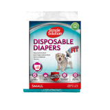 Simple Solution Disposable Dog Diaper 12 Pack Small