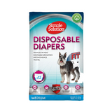 Simple Solution Disposable Dog Diaper 12 Pack Medium