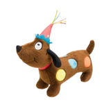 Party animal toy birthday dog toy